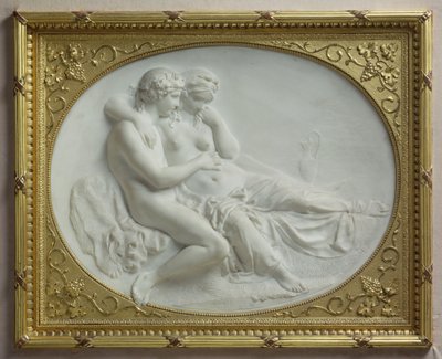 Bacchus vigasztalja Ariadnét, 1793 (márvány) alkotó: Johann Gottfried Schadow