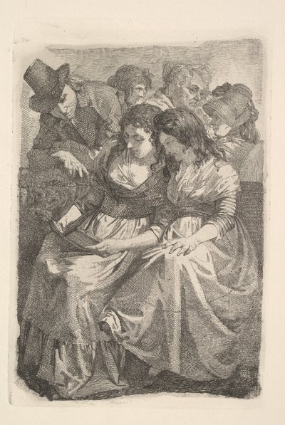 Schadow és családja, 1925. alkotó: Johann Gottfried Schadow