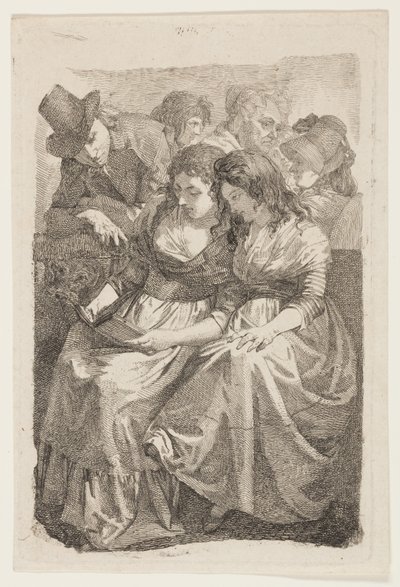 A művész és családja alkotó: Johann Gottfried Schadow