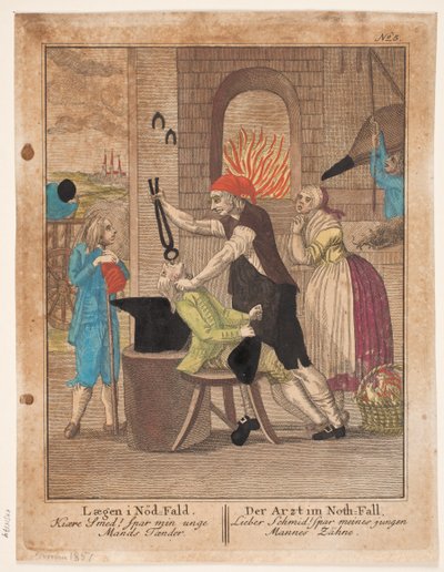 Az orvos Nød-Faldban alkotó: Johann Gottlieb Friedrich