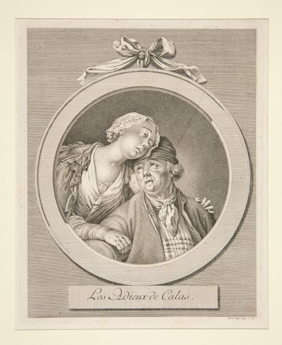 Búcsú Calastól alkotó: Johann Heinrich Lips