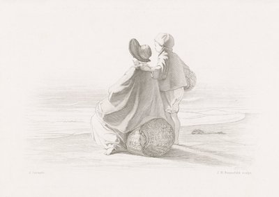 Kijárat A tenger gyermekei (sorozat címe) alkotó: Johann Heinrich Maria Hubert Rennefeld