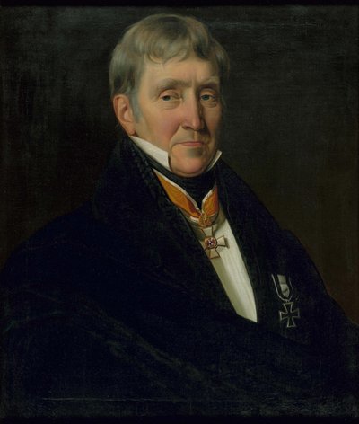 Franz Gerhard Wegeler portréja 1765-1848, 1839. alkotó: Johann Heinrich Richter