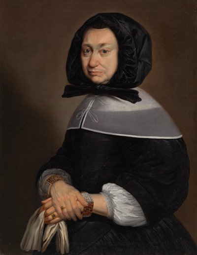 Egy 61 éves hölgy portréja alkotó: Johann Heinrich Roos