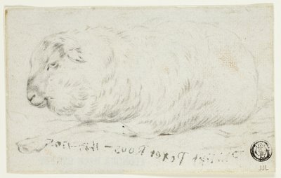Fekvő birkák alkotó: Johann Heinrich Roos