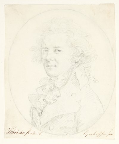 Önarckép(?) alkotó: Johann Heinrich Schroder