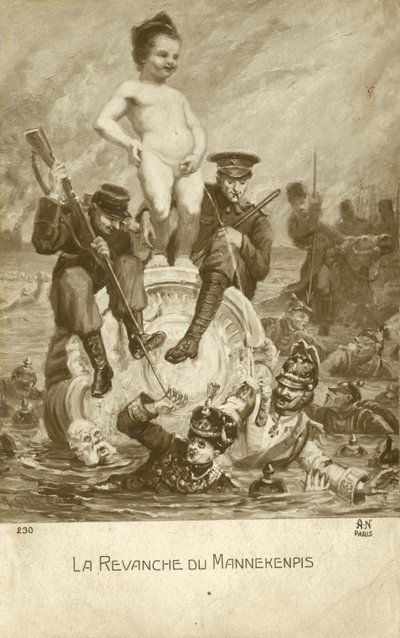 A Manneken Pis bosszúja alkotó: Johann Heinrich Wedekind
