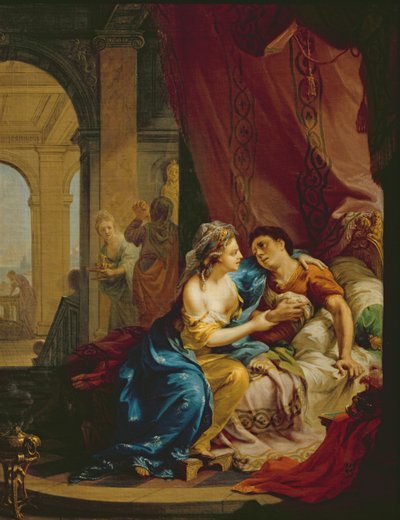 Antonius és Kleopátra, 1774 alkotó: Johann Heinrich Wilhelm Tischbein