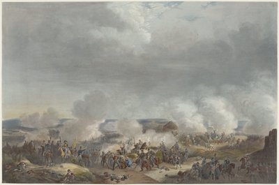 Orange hercege a Quatre-Bras-i csatában, 1815 Tizenkét lemez I. Vilmos brüsszeli érkezéséről és beiktatásáról, valamint az 1815-ös Quatre-Bras-i és Waterloo-i csatákról (sorozat címe) alkotó: Johann Hürlimann