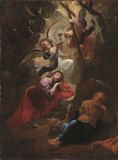 Agónia a kertben alkotó: Johann Hulsman