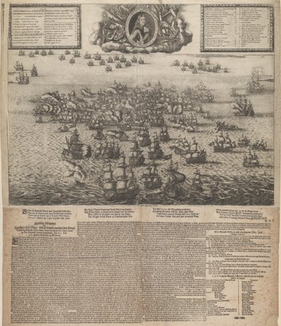 A køgebugti csata 1677 júliusában alkotó: Johann Husman