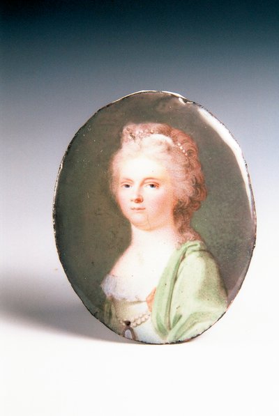 egy hölgy portréja alkotó: Johann Ignaz Krafft