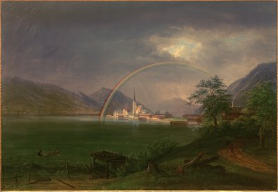 Egern am Tegernsee szivárvánnyal alkotó: Johann Jakob Dorner der Jüngere