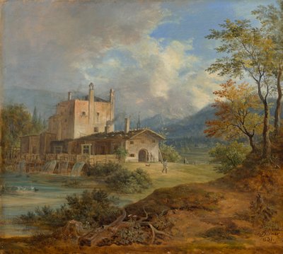 Vaskalapács a hegyekben alkotó: Johann Jakob Dorner der Jüngere