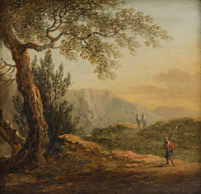 hegyi táj alkotó: Johann Josef Schindler