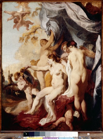 Vénusz tükörrel (olaj, vászon alkotó: Johann Liss