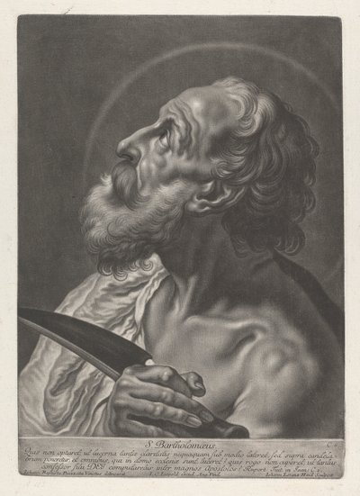 Szent Bertalan alkotó: Johann Lorenz Haid