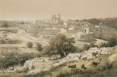 Bethany. Rézkarc Bernatz és társai - Steinkopk J.F. Szerkesztő alkotó: Johann Martin Bernatz