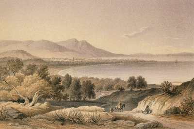 Smyrna. Rézkarc Bernatz és társai - Steinkopk J.F. Szerkesztő alkotó: Johann Martin Bernatz