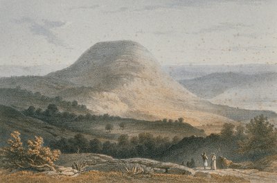 Kilátás Szidonra (Said). Rézkarc Stelzner - Steinkopk J.F. Editore alkotó: Johann Martin Bernatz