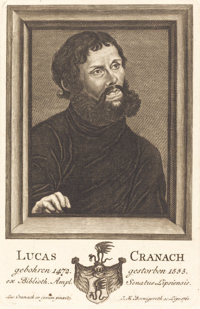 Lucas Cranach alkotó: Johann Martin Bernigeroth