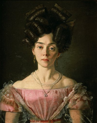 Fiatal hölgy alkotó: Johann Michael Neder