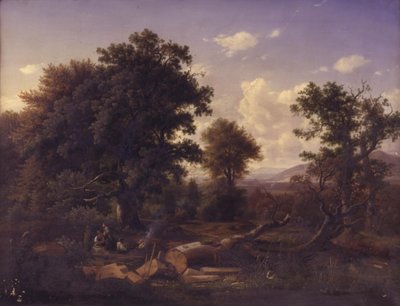 Táj Tirolban alkotó: Johann Mohr