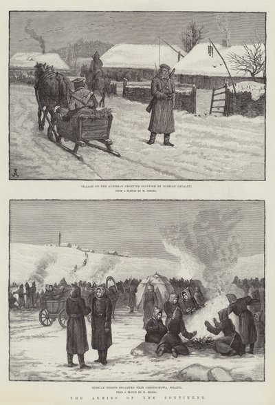 A kontinens hadseregei alkotó: Johann Nepomuk Schonberg