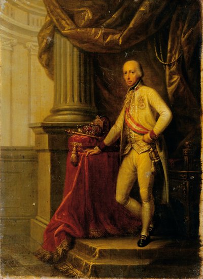 I. Ferenc osztrák császár alkotó: Johann Niedermann