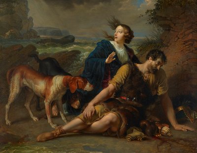 Arindal és Daura alkotó: Johann Peter Krafft