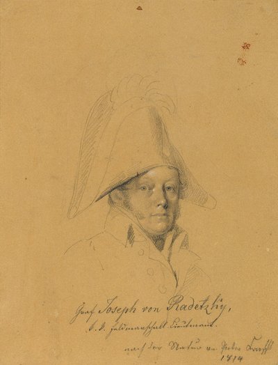 Joseph von Radetzky gróf alkotó: Johann Peter Krafft