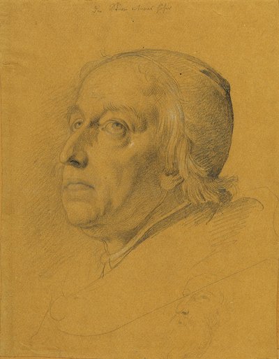 Tanulmány a "Manfred halál órájáról" alkotó: Johann Peter Krafft