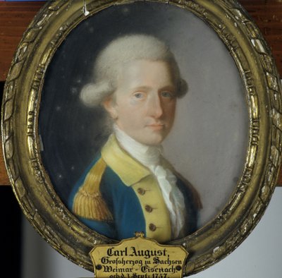 Carl August, Szász-Weimar-Eisenach nagyhercege, 1780 alkotó: Johann Philipp Bach