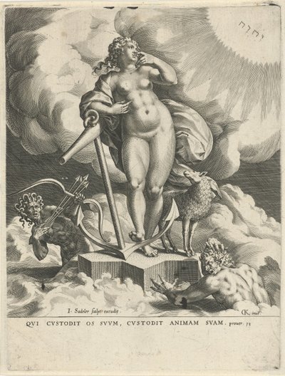 A remény allegóriája alkotó: Johann Sadeler (I)