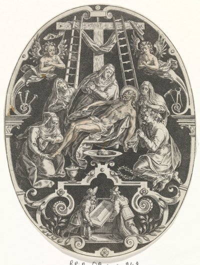 Van Christus között Passie van Christus (sorozat címe) Krisztus szenvedése, a mi megváltásunk (sorozat címe) alkotó: Johann Sadeler (I)