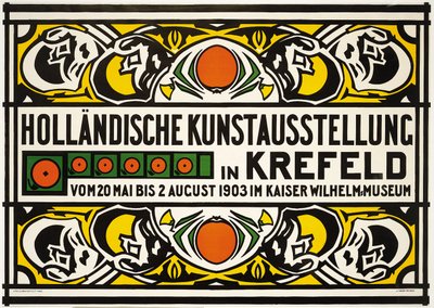 Holland művészeti kiállítás, 1903 alkotó: Johan Thorn Prikker