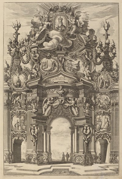 Henrik diadalíve II alkotó: Johann Ulrich Kraus, after Peter Schubert von Ehrenberg
