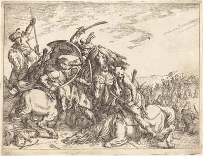 Különféle csaták szeszélyei alkotó: Johann Wilhelm Baur