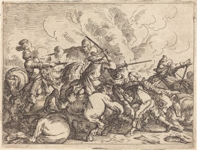 Különféle csaták szeszélyei alkotó: Johann Wilhelm Baur