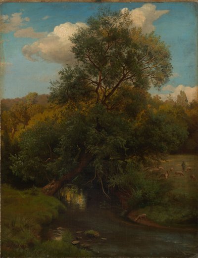 A pataknál alkotó: Johann Wilhelm Schirmer