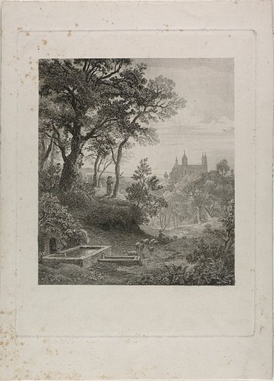 Közeledik a tavasz alkotó: Johann Wilhelm Schirmer