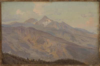 Kilátás a hegyekre alkotó: Johann Wilhelm Schirmer