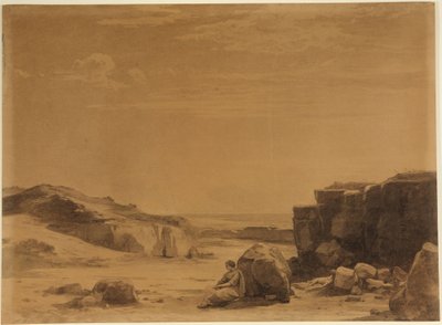 Hágár a sivatagban (1Mózes 21, 16) alkotó: Johann Wilhelm Schirmer