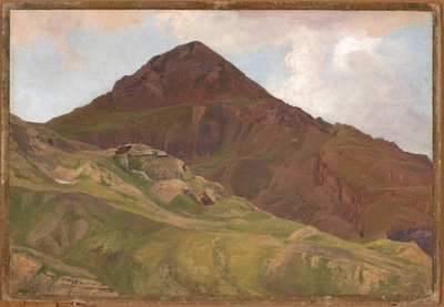 Kopár magashegységi táj alkotó: Johann Wilhelm Schirmer