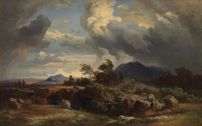 Viharos este alkotó: Johann Wilhelm Schirmer