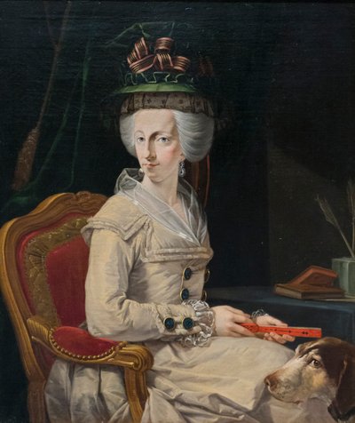 Ausztriai Mária Amália, 1778-79 körül (olaj, vászon) alkotó: Johann Zoffany
