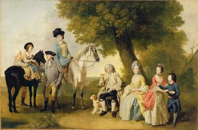 A Drummond család, 1769 körül (olaj, vászon) alkotó: Johann Zoffany