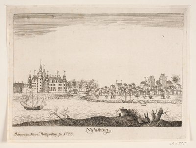 Nykøbing kastély, Falster alkotó: Johanna Maria Pontoppidan