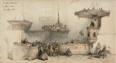 Egy templom belseje alkotó: Johannes Bosboom