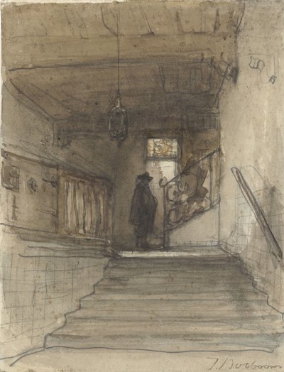 Lépcsőház alkotó: Johannes Bosboom